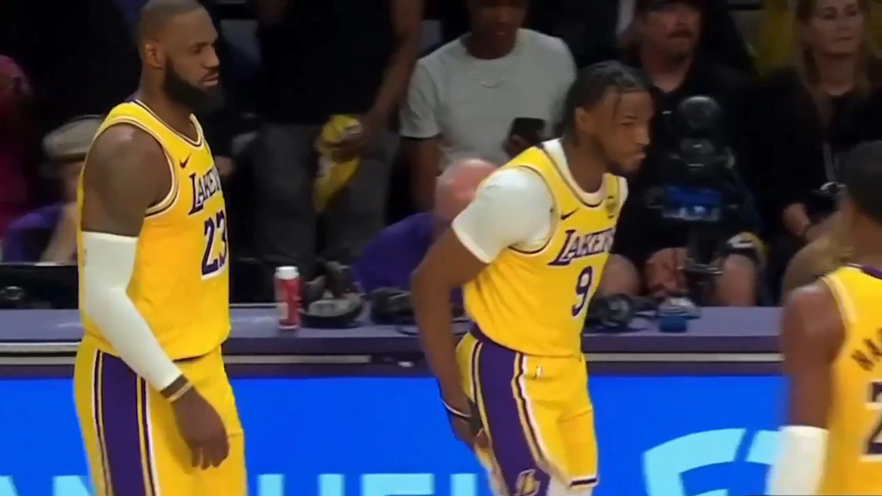 LeBron and Bronny James Create Historic NBA Second in Lakers Preseason Debut